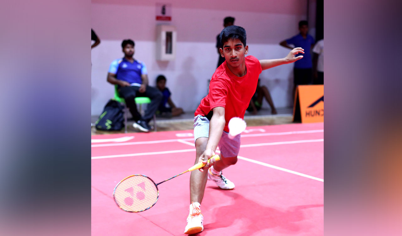 Akhil enters semifinals of Vemuri Sudhakar Memorial Open Badminton Tournament-Telangana Today