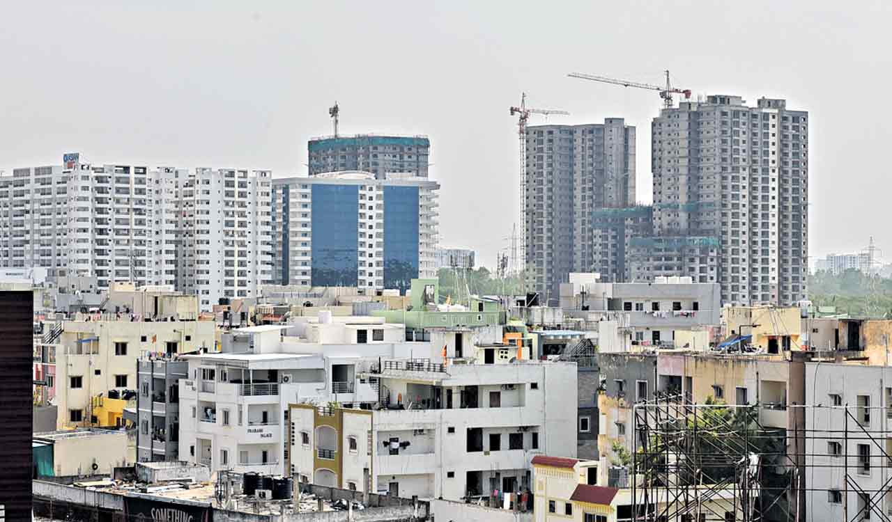 Hyderabad real estate sees stable registrations and surge in high-value homes-Telangana Today