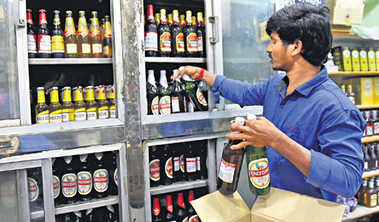 Liquor store owners concerned over cash seizures in Hyderabad-Telangana Today