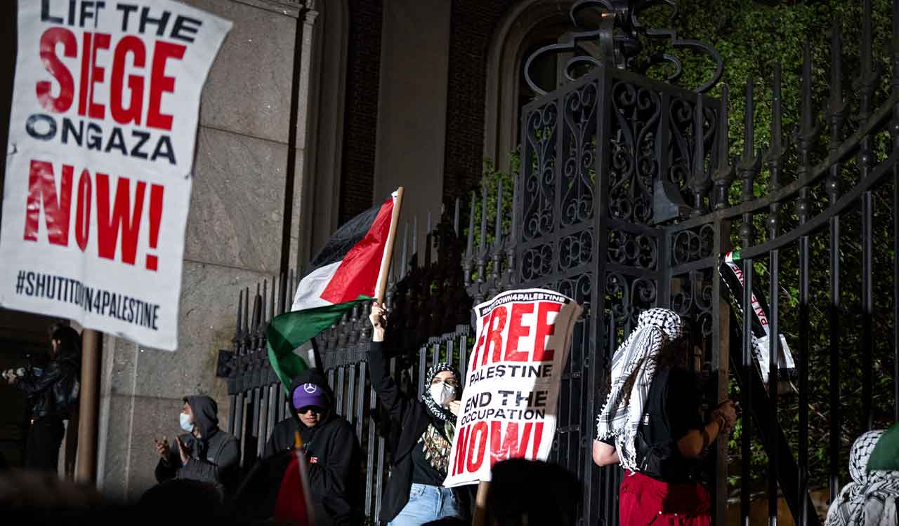 Police clear pro-Palestinian protesters from Columbia University while clashes break out at UCLA-Telangana Today
