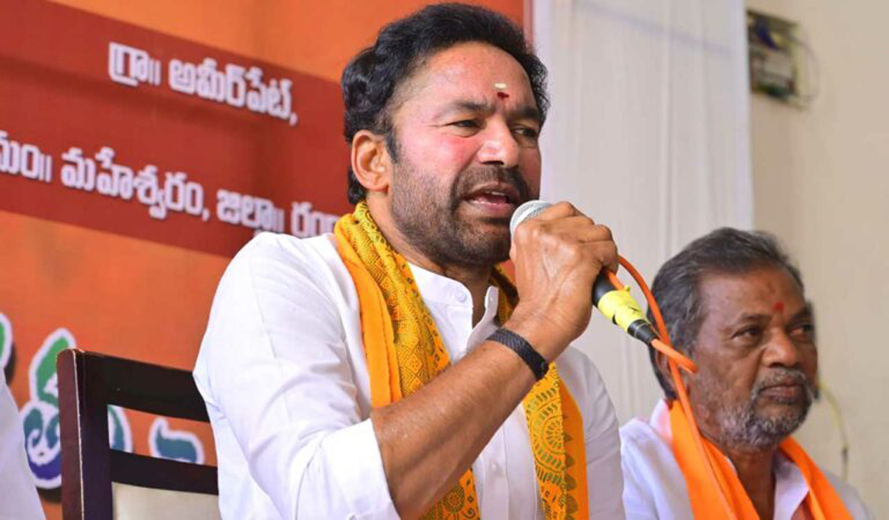 Positive environment for BJP in Telangana, says Kishan Reddy-Telangana Today