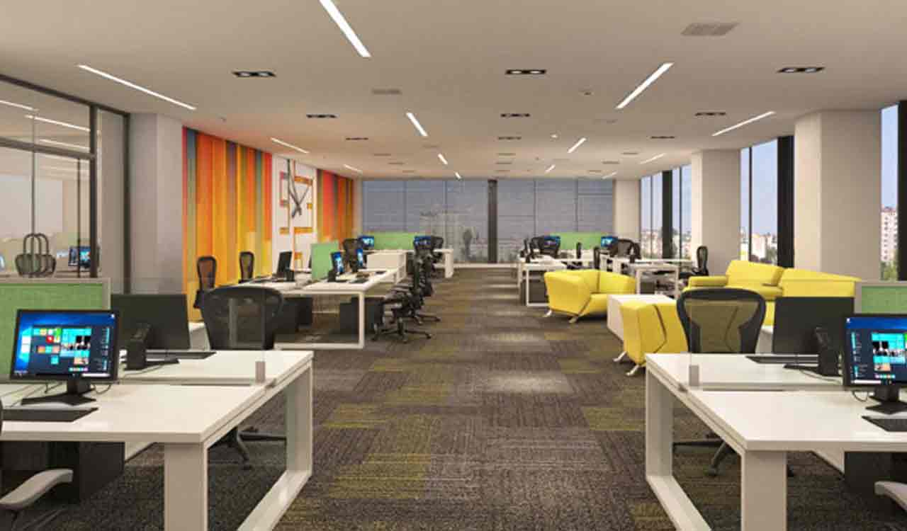 Hyderabad office space leasing skyrockets by 270%; Bengaluru slows down-Telangana Today