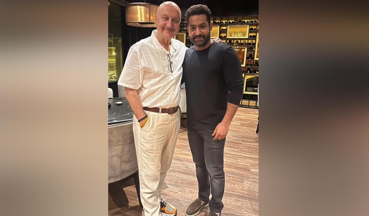 Anupam Kher praises Jr NTR’s performance in ‘RRR’-Telangana Today